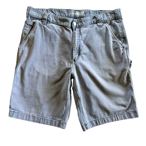 Carhartt Rugged Flex Relaxed Fit Canvas Utility Work Shorts Bundle of 2 Size 38 - Picture 7 of 15